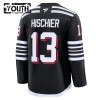 Lapsille NHL New Jersey Devils Pelipaita Fanatics Premium Nico Hischier 2024-25 Kolmas Musta